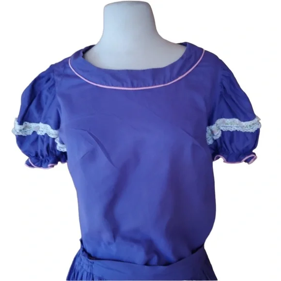 Vintage Unlabeled Western Square Dance Skirt Set - Picture 2 of 6